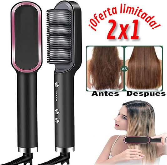 EleganceHeat™ - Cepillo Alisador Eléctrico - Tu cabello perfecto en segundos